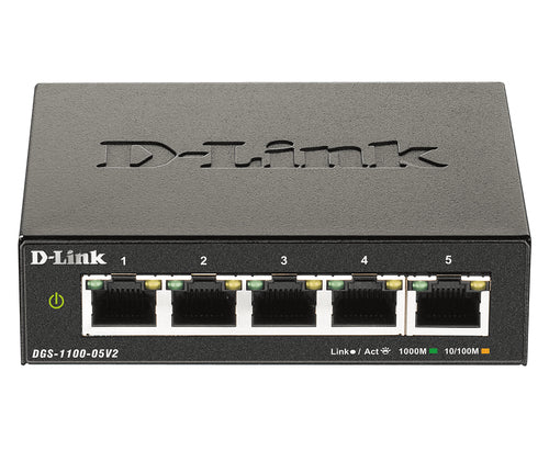 D-Link DGS-1100-05V2/B network switch