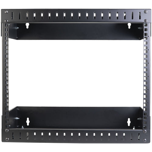 StarTech.com RK812WALLOA 8U Wall Mount Network Rack - Adjustable Depth, 2 Post Open Frame