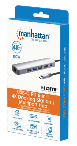 Manhattan 153959 laptop dock/port replicator
