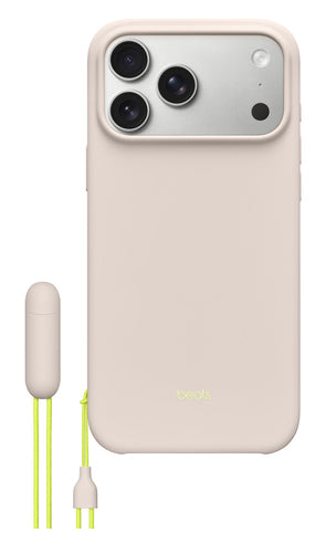 iPhone 17 Pro Max Kickstand Case with MagSafe Camera Control - Lime Stone