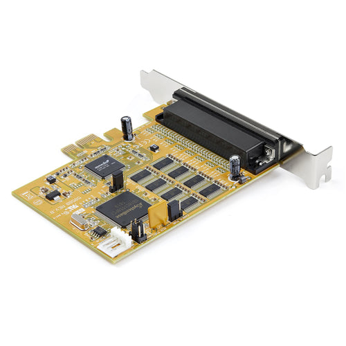 8-Port PCI Express RS232 Serial Adapter Card 16C1050 15kV ESD Protection