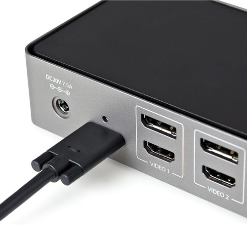StarTech.com DK31C3HDPDUE laptop dock/port replicator