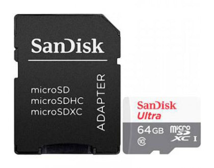 SanDisk 64GB Ultra microSDXC