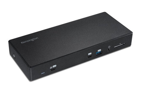 Kensington SD4855P Docking Station - USB 3.2 Gen 2, 100W Power Delivery, Black