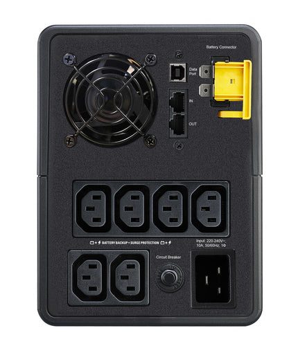 APC Back-UPS 2200VA Tower UPS with AVR, 1200W, 6x IEC C13 Outlets