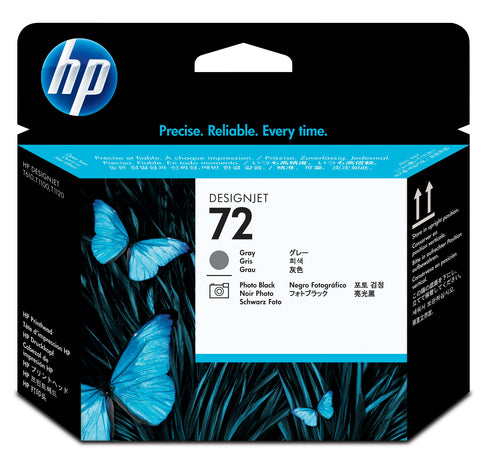 HP 72 Grau & Photoschwarz Druckkopf