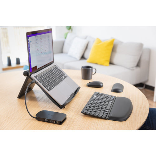 Kensington SmartFit Easy Riser Laptop Cooling Stand - Black - Adjustable Height for 12-17" Laptops
