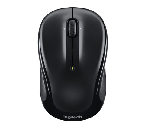 Logitech M325 kabellose optische Maus 1000 DPI beidhändig schwarz
