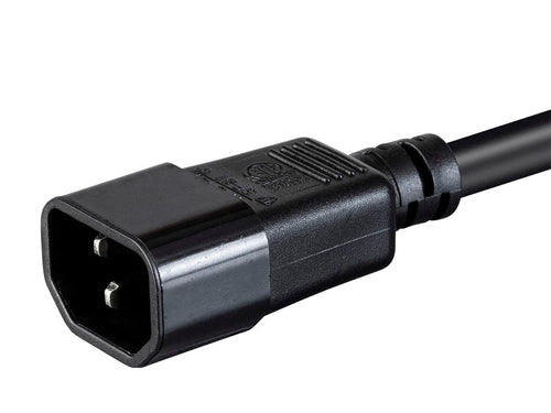 Power Cable 3.7m C13 C14 Coupler SJT 15A Monoprice