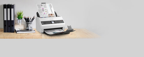 Epson DS-730N Dokumentenscanner – 600 DPI, schnelles Scannen, kompaktes Design