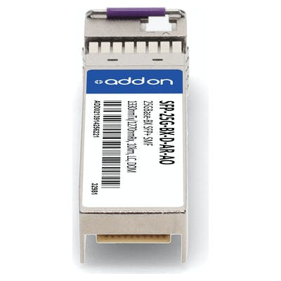 AddOn Networks SFP-25G-BX-D-AR-AO network transceiver module
