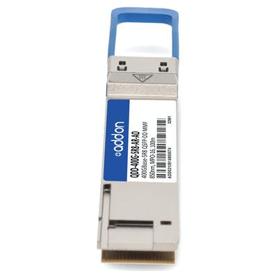 QSFP-DD 400G Network Transceiver Module 100m 850nm Fiber Optic