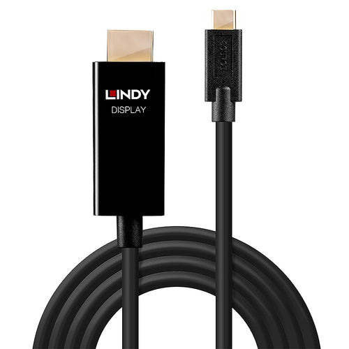 USB Type-C to HDMI 4K60 Adapter Cable 1m - Lindy HDR