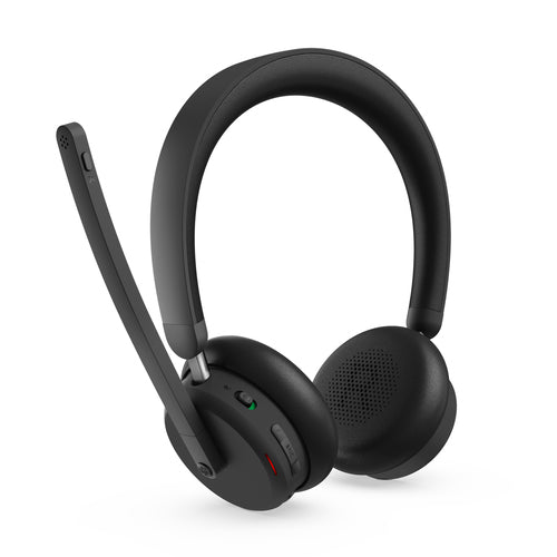Kabelloses Lenovo ANC Headset 6550 Büro Callcenter 20-20000 Hz Leicht Schwarz