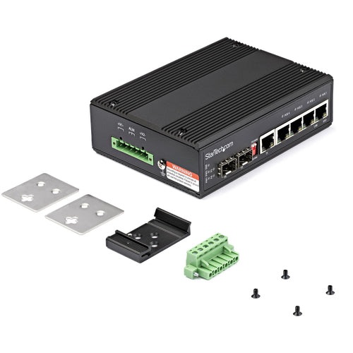 StarTech.com IES1G52UP12V network switch