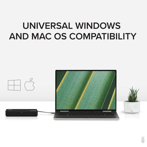 USB-C Dual Monitor Dockingstation 4K DisplayPort HDMI Adapter