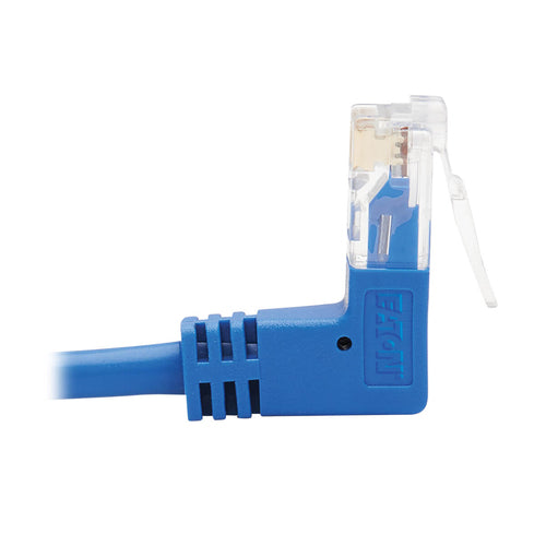 Cat6 Gigabit-Ethernet-Kabel 3m Winkelstecker (RJ45, nach oben gewinkelt) Tripp Lite Blau