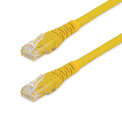 StarTech.com 10,6 m CAT6 Ethernet-Kabel – Gelb – 650 MHz – Netzwerkkabel