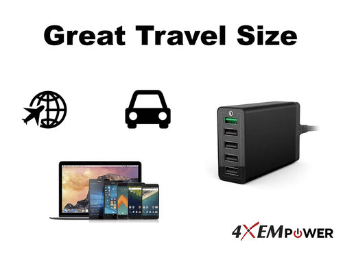 4XEM 4XPOWER5USB mobile device charger