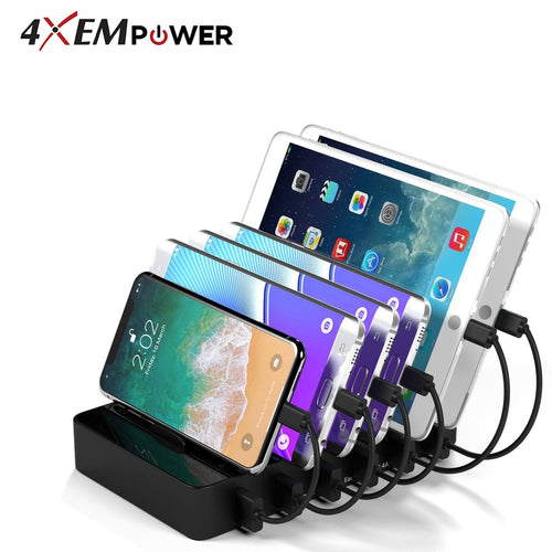 4XEM 4XPOWER6USB mobile device charger