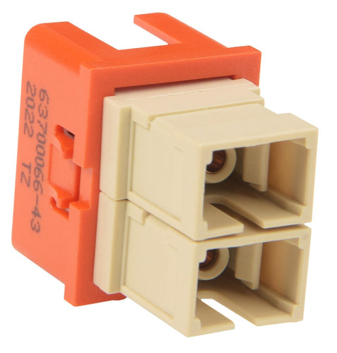 Legrand Tracjack fibre optic adapter