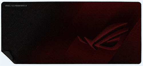 Gaming Mouse Pad ASUS ROG Strix Scabbard II Non-slip Fabric Black Red