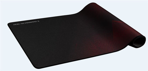 Gaming Mouse Pad ASUS ROG Strix Scabbard II Non-slip Fabric Black Red