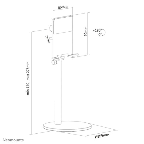 Neomounts DS10-200SL1 holder