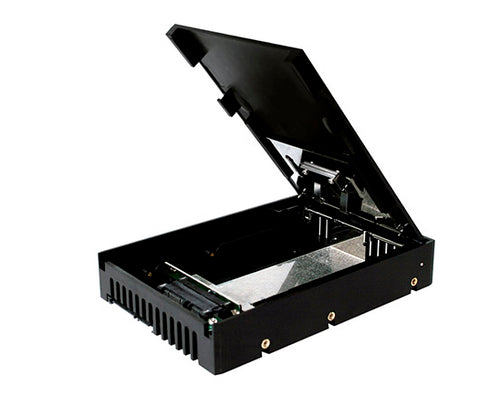 Icy Dock MB882SP-1S-1B Plastic Computer Case Black 101x145x25mm