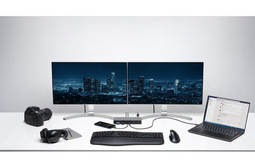 Kensington Thunderbolt 4 Docking Station – Dual 4K, 90W Power Delivery, Schwarz/Grau