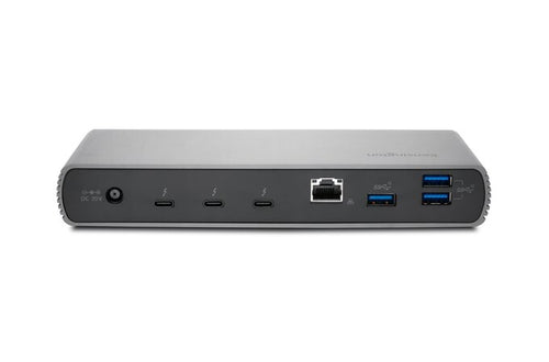 Kensington Thunderbolt 4 Docking Station – Dual 4K, 90W Power Delivery, Schwarz/Grau