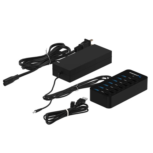 Sabrent USB 3.2 Gen 1 Type-C Hub 5000 Mbit/s Black
