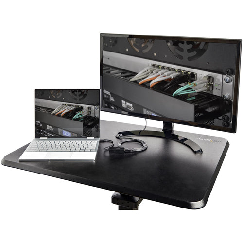 StarTech.com STSCART2 desktop sit-stand workplace