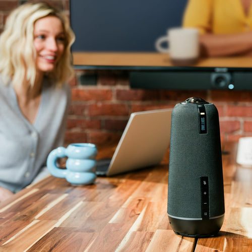 Owl Labs Meeting Owl 4+ video conferencing system