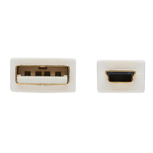 USB Cable Tripp Lite U030AB-003-WH 3ft Antibacterial 0.48 Gbit/s