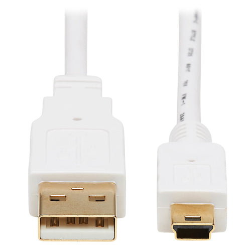 USB Cable Tripp Lite U030AB-003-WH 3ft Antibacterial 0.48 Gbit/s