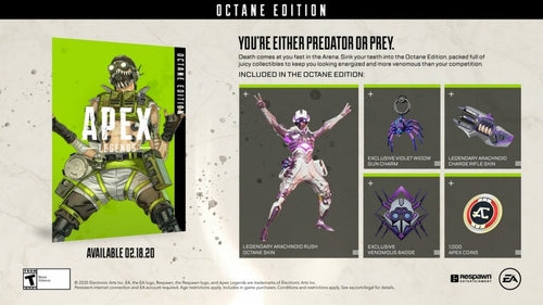 Game DLC Electronic Arts Apex Legends Octane Edition PC