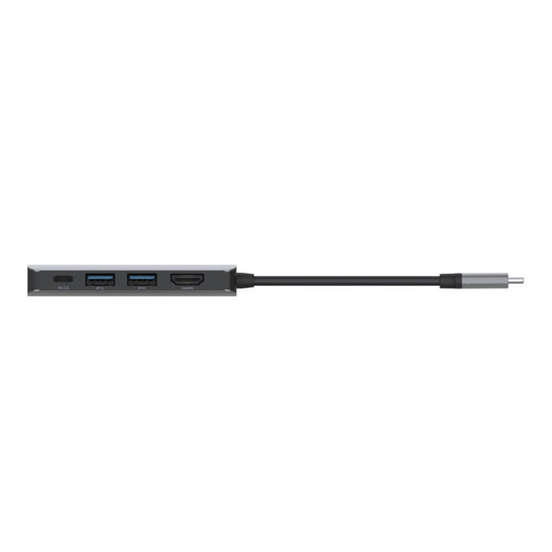4K-HDMI-USB-C-Hub Belkin AVC006btSGY 100W USB 3.2 Silber