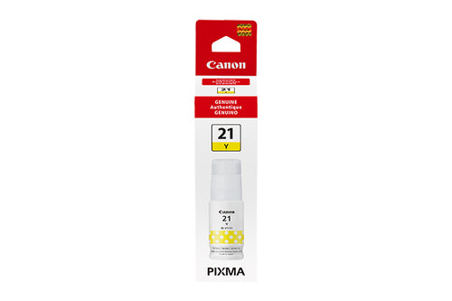 Canon GI-21 Yellow Ink Bottle 70ml for PIXMA G3260 G1220 G2260