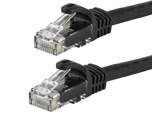 Cat6 Networking Cable 0.9m Black U/UTP RJ-45 Monoprice