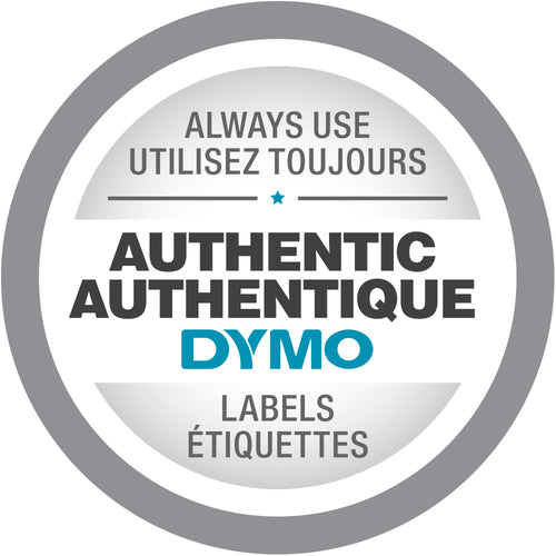DYMO D1 Standard Label-Making Tape 6mm Black on White Polyester