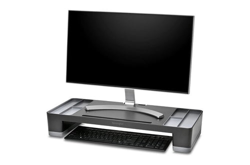 Kensington Monitor Stand Adjustable Height 18 kg Load Black Grey