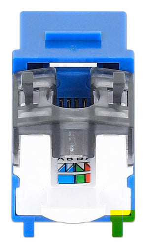Keystone Module Intellinet 772136 10GBase-T RJ-45 Blue