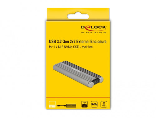 DeLOCK 42001 storage drive enclosure