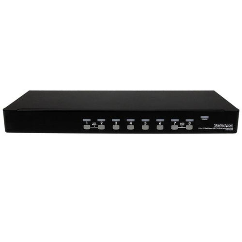 8 Port USB KVM Switch Rackmount StarTech.com 1U OSD USB/PS2 Connectivity