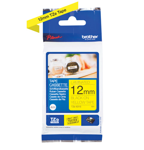 Brother TZE631S label-making tape