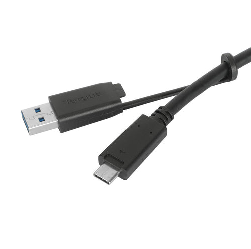 USB-C-auf-USB-C-Kabel 1m Targus 3.2 Gen 1 Schwarz