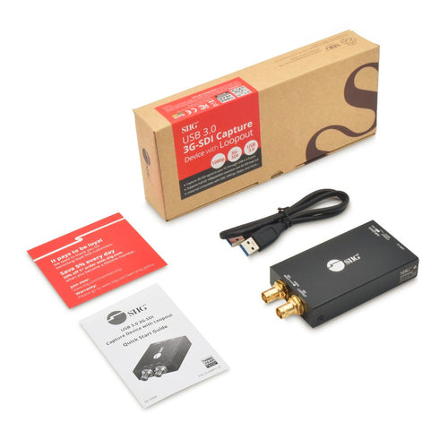 Siig CE-SD0K11-S1 video capturing device