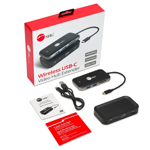 Siig CE-H26P11-S1 laptop dock/port replicator