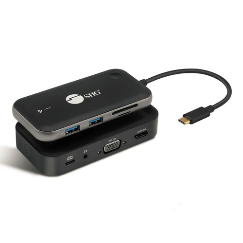 Siig CE-H26P11-S1 laptop dock/port replicator